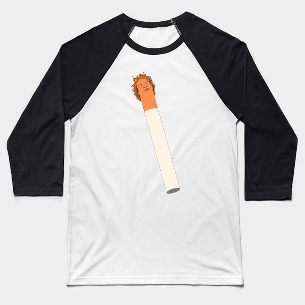 Mac DeCigarette Baseball T-Shirt by Tomarto